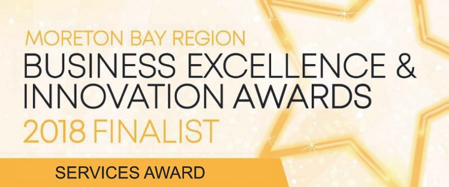 MBRIT18 Moreton bay region business excellence & innovative awards 2018 finalist banner